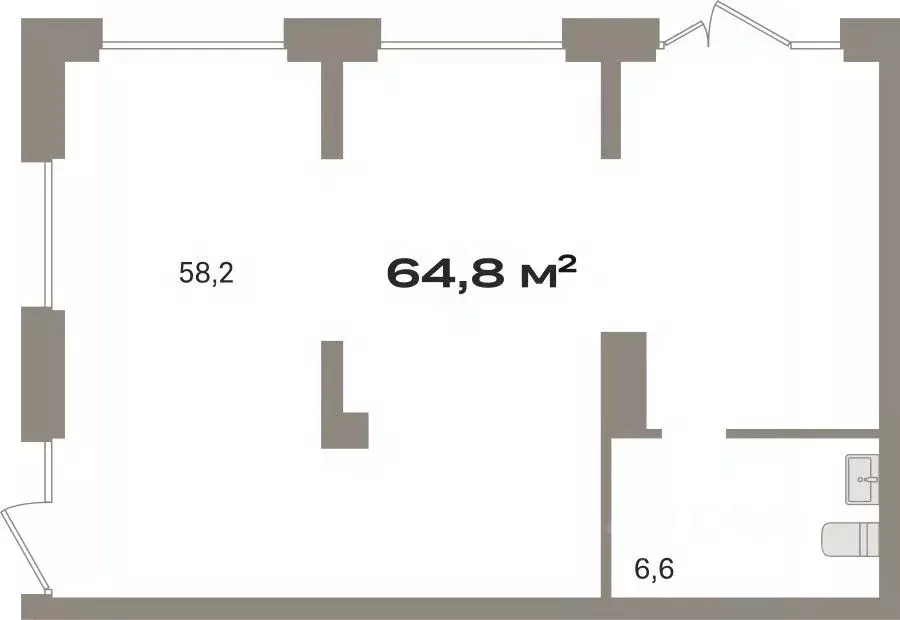 Помещение свободного назначения в Свердловская область, Екатеринбург ... - Фото 1