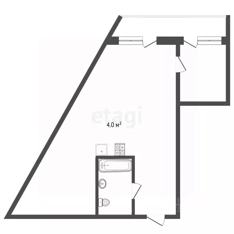 2-к кв. Севастополь ул. Парковая, 7 (57.3 м) - Фото 2