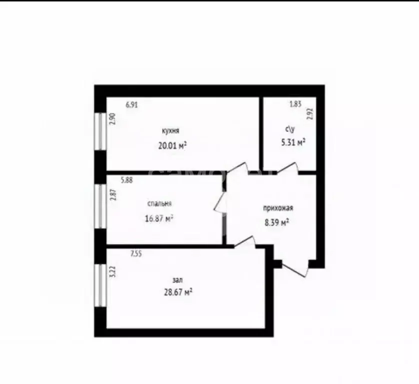 2-к кв. Дагестан, Дербент ул. Николая Гоголя, 5 (74.9 м) - Фото 2