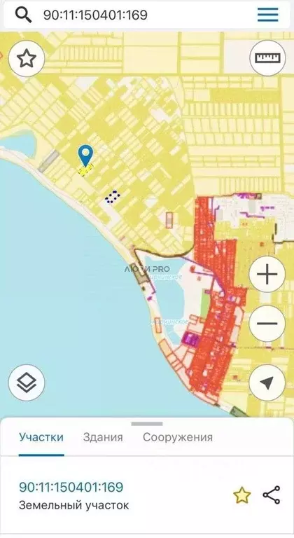 Участок в Крым, Сакский район, Молочненское с/пос, с. Витино  (1.0 ... - Фото 1