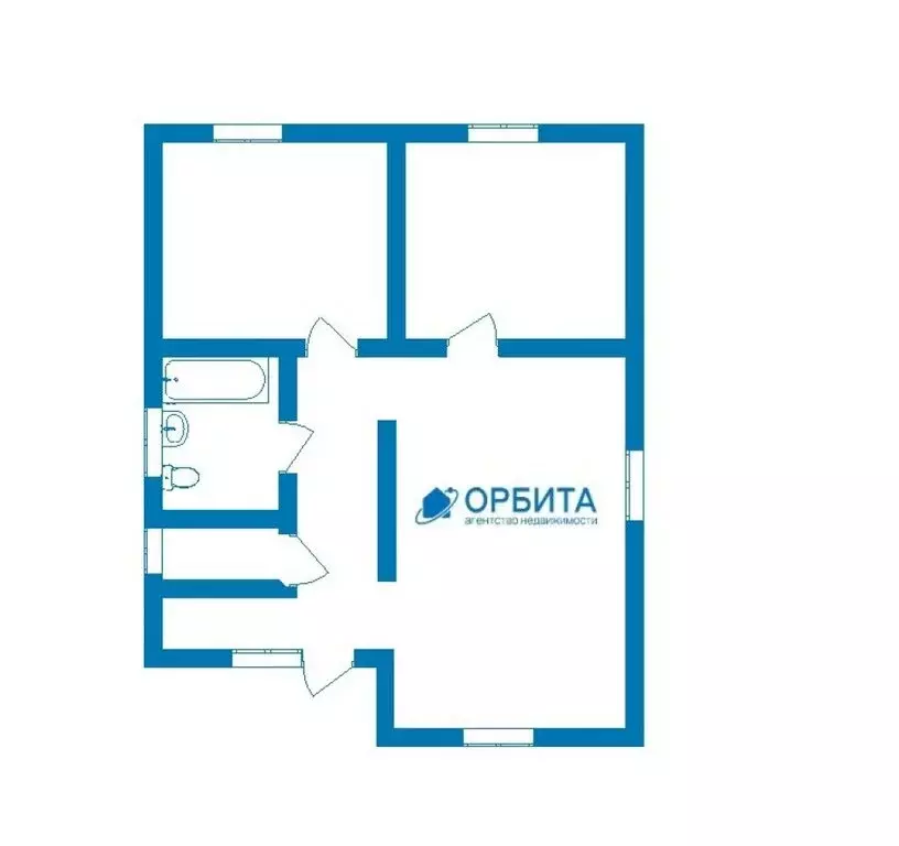 Дом в Тюменский муниципальный округ, село Мальково (92 м) - Фото 1