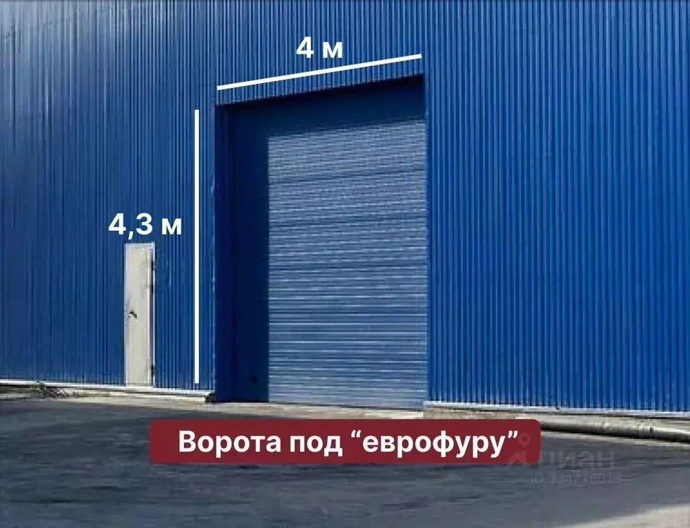 Склад в Ленинградская область, Ломоносовский район, Виллозское ... - Фото 2
