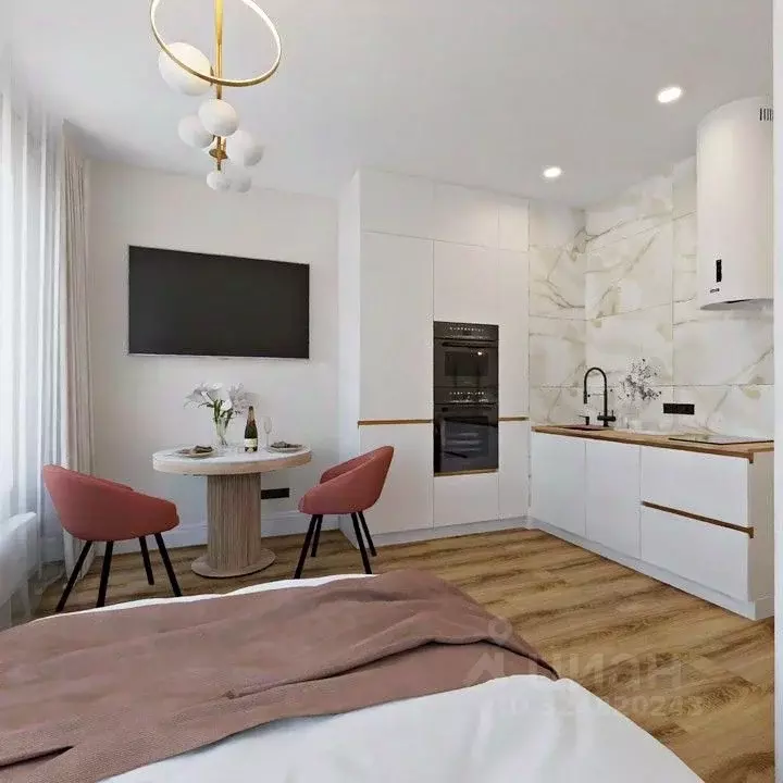 Студия Москва Березовая аллея, 19к5 (24.0 м) - Фото 1