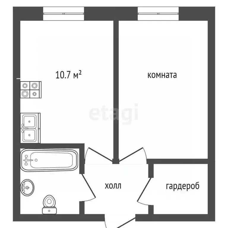 1-к кв. Московская область, Котельники Белая Дача мкр, 11к1 (33.4 м) - Фото 1