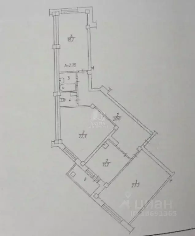 4-к кв. Красноярский край, Красноярск Северный мкр, ул. Мате Залки, ... - Фото 1