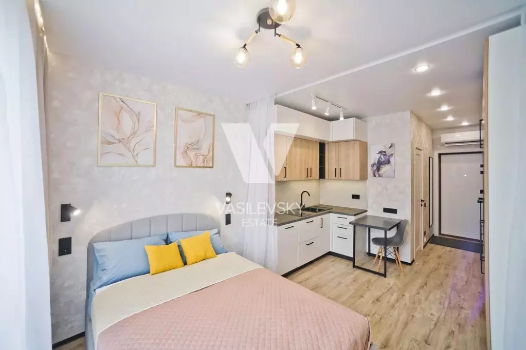 Студия Москва Производственная ул., 17 (22.0 м) - Фото 1