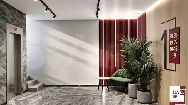 1-к. квартира, 39,4 м, 3/6 эт. - Фото 1