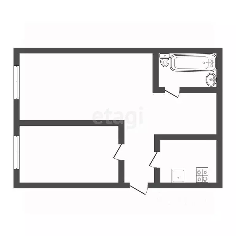 Дом в Тульская область, Киреевский район, Бородинское с/пос, д. ... - Фото 1