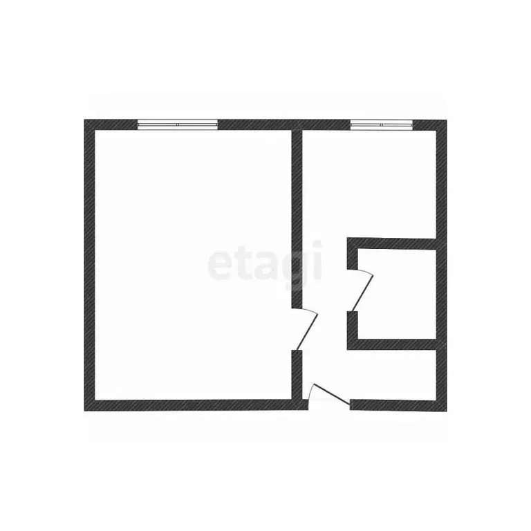 1-к кв. Саратовская область, Саратов Перспективная ул., 25А (29.2 м) - Фото 1