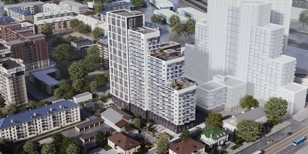 1-к кв. Свердловская область, Екатеринбург Втузгородок жилрайон,  ... - Фото 2