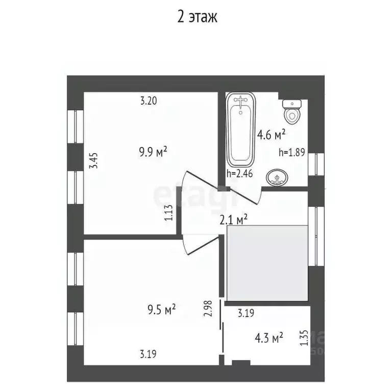 Дом в Севастополь ул. Орхидейная, 72В (66 м) - Фото 1