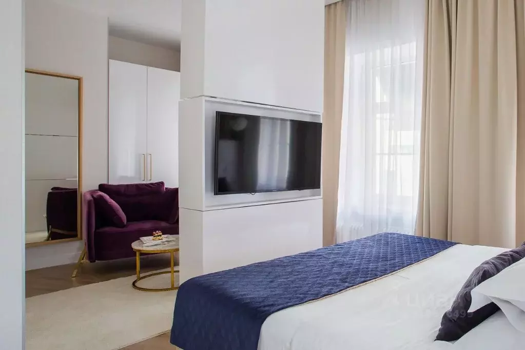 Комната Москва Малый Палашевский пер., 5 (27.0 м) - Фото 2