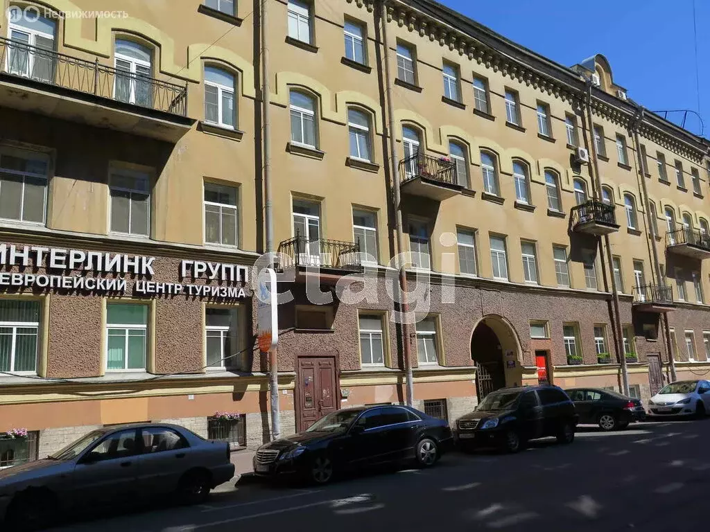 1-комнатная квартира: Санкт-Петербург, улица Рылеева, 10 (52.1 м) - Фото 2