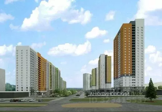 1-к кв. Нижегородская область, Нижний Новгород д. Анкудиновка, ул. ... - Фото 2