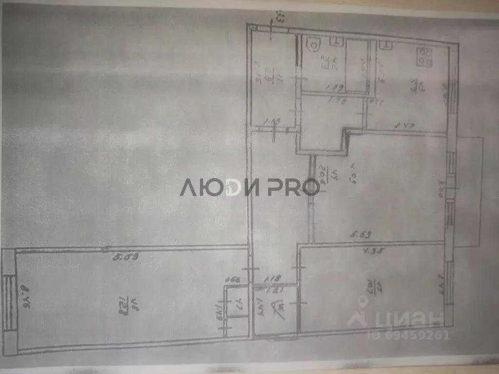 3-к кв. Кировская область, Киров ул. Калинина, 3а (57.1 м) - Фото 2