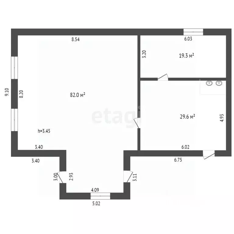 Торговая площадь в Крым, Советский пгт ул. Энергетиков, 8А (130 м) - Фото 2