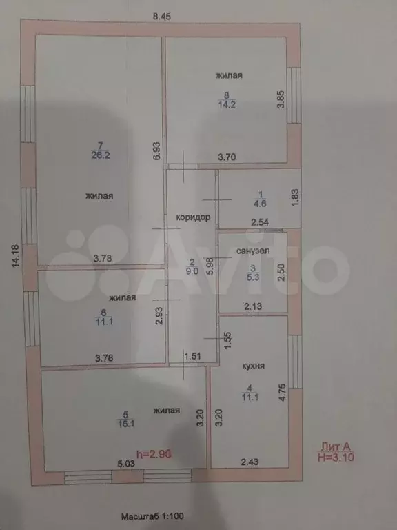 Дом 120 м на участке 8,5 сот. - Фото 0