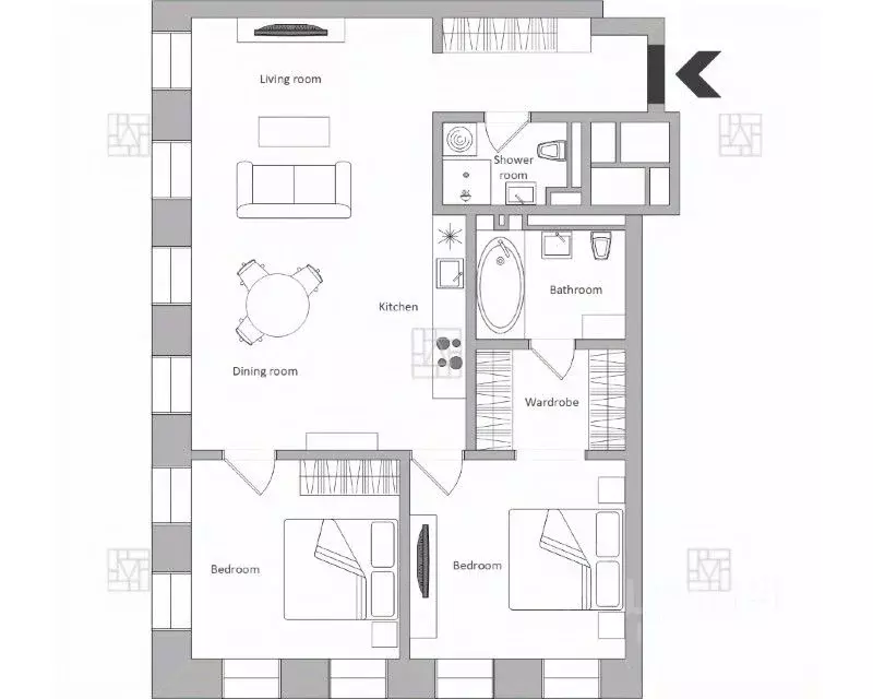3-к кв. Москва Летниковская ул., 13 (74.0 м) - Фото 1