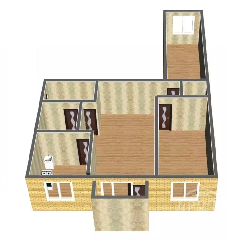 3-к кв. Санкт-Петербург, Санкт-Петербург, Ломоносов Красноармейская ... - Фото 1