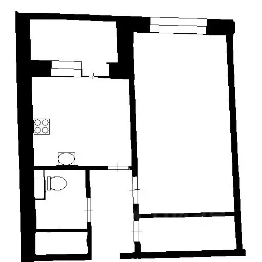 1-к кв. Башкортостан, Уфа ул. Георгия Мушникова, 21/5 (40.0 м) - Фото 1