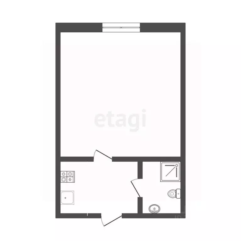 1-к кв. Оренбургская область, Оренбург Красный городок мкр, ул. Розы ... - Фото 2