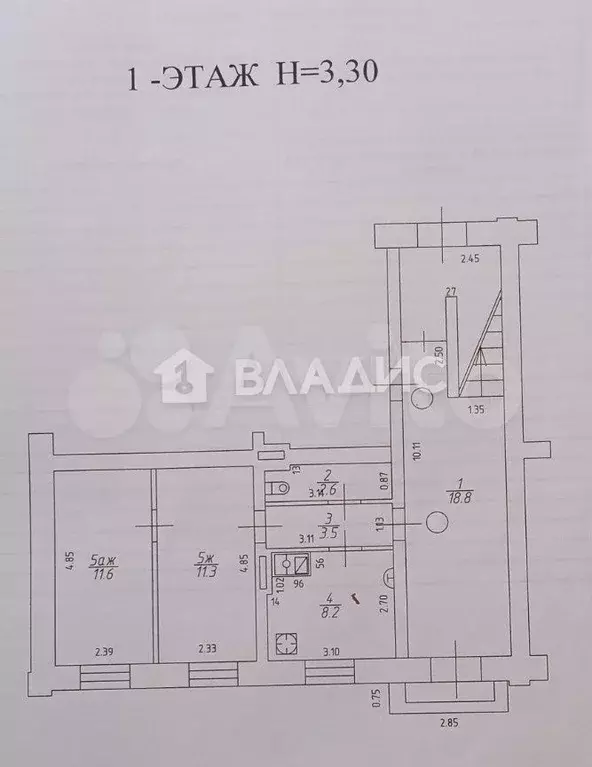 2-к. квартира, 37,2 м, 1/4 эт. - Фото 0