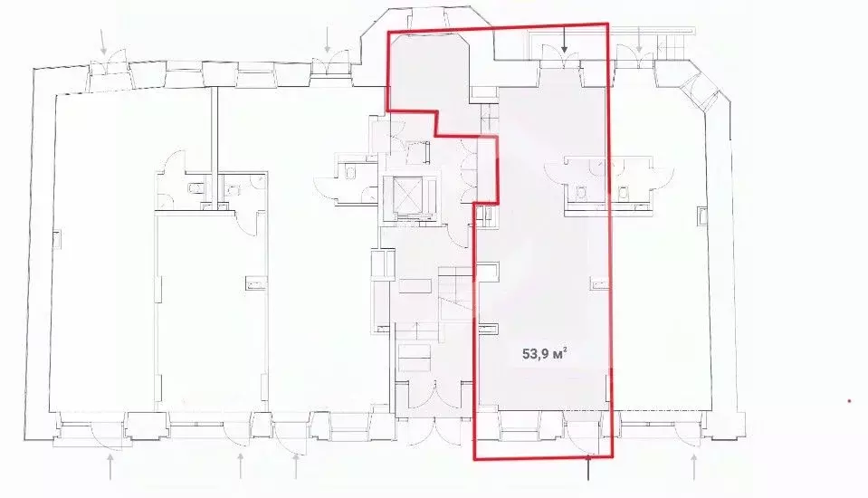 Помещение свободного назначения в Москва Большая Бронная ул., 25С3 (54 ... - Фото 2
