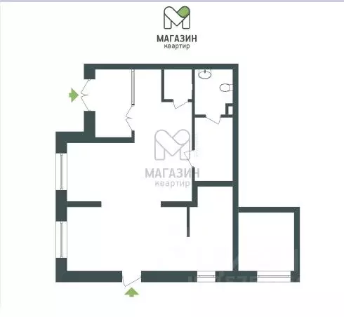 Торговая площадь в Санкт-Петербург пос. Парголово, дор. Ольгинская, ... - Фото 2