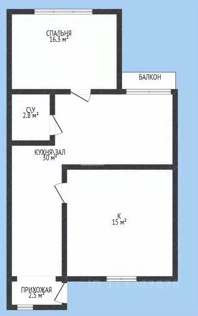 3-к кв. Дагестан, Махачкала ул. Заманова, 32 (70.0 м) - Фото 2