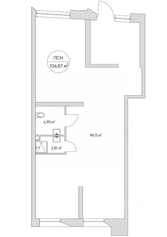 Помещение свободного назначения в Москва Автомобильный проезд, 4 (108 ... - Фото 0