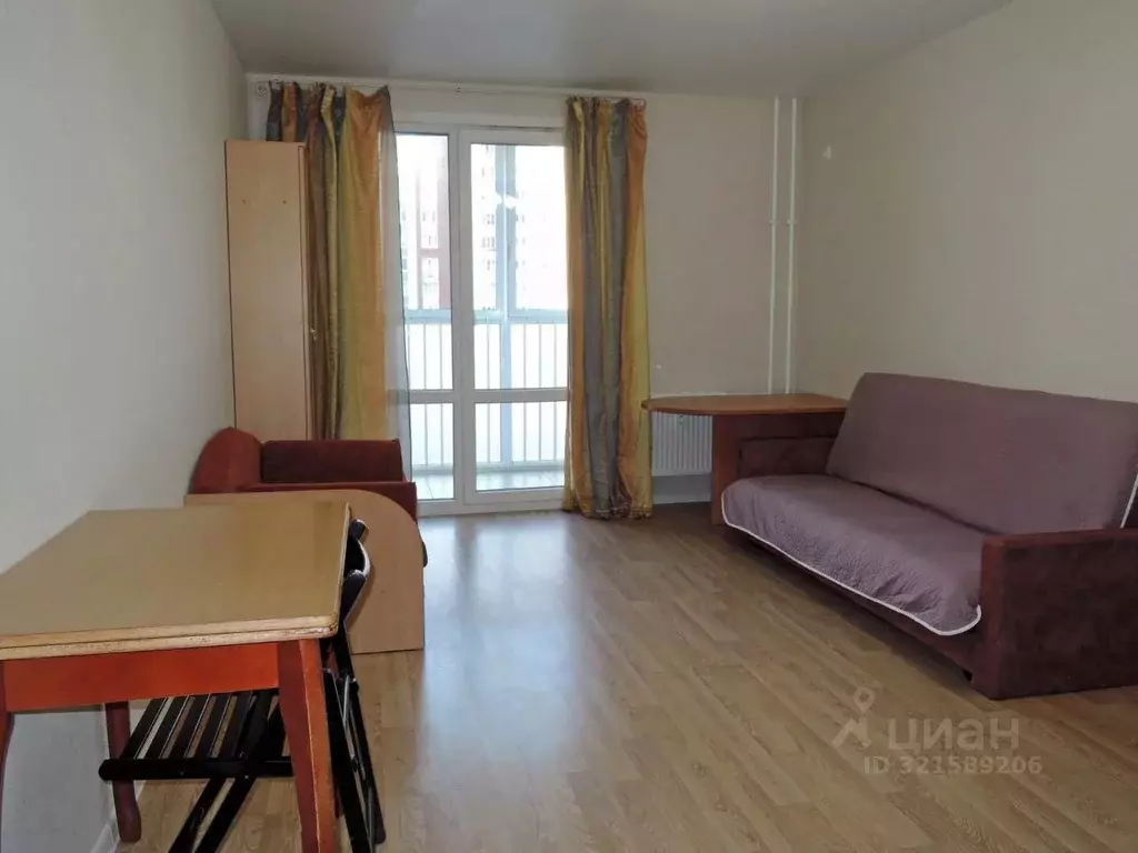 Студия Москва ул. Мостовая, 5к1 (29.8 м) - Фото 0