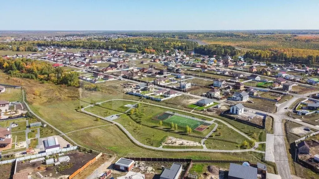 Участок в Тюменская область, Тюменский район, с. Кулига ул. Бирюзовая ... - Фото 0