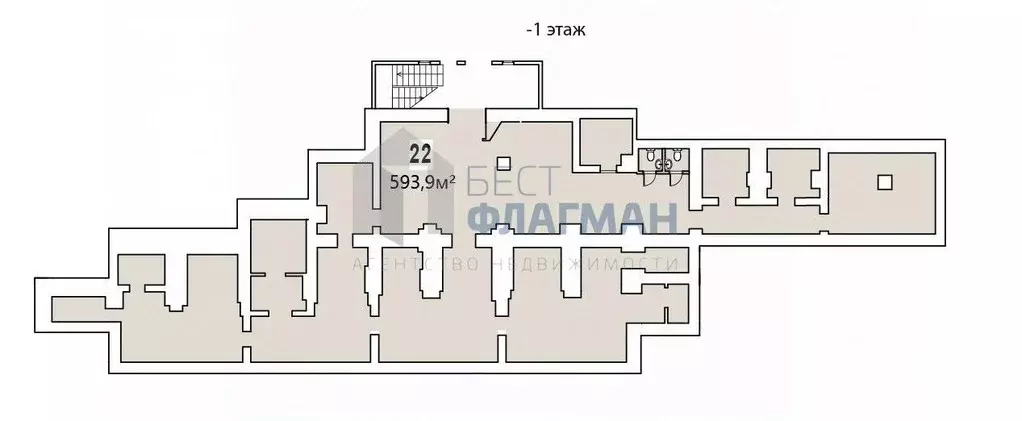 Помещение свободного назначения в Москва Ленинский просп., 70/11 (298 ... - Фото 2