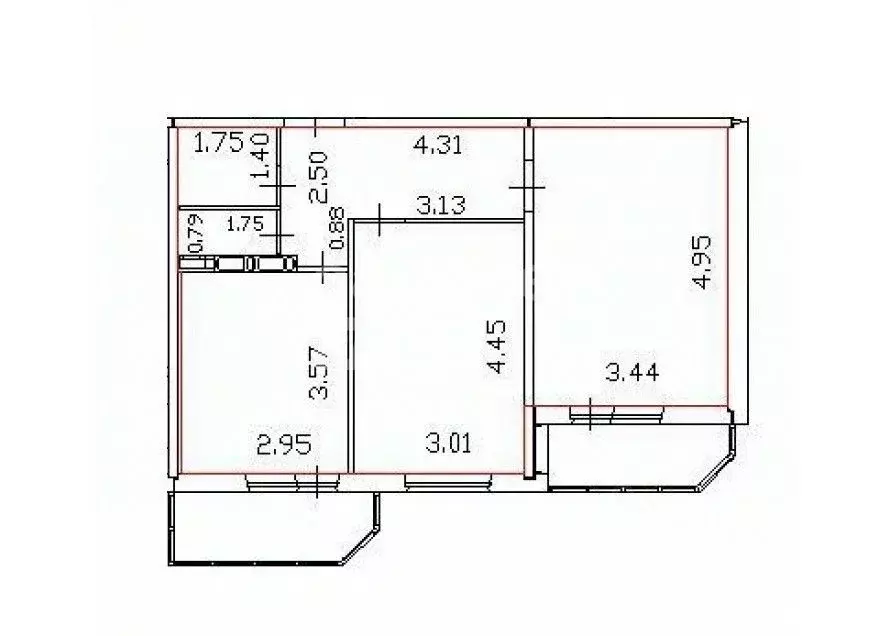 2-к кв. Краснодарский край, Краснодар ул. Имени Героя Советского Союза ... - Фото 2