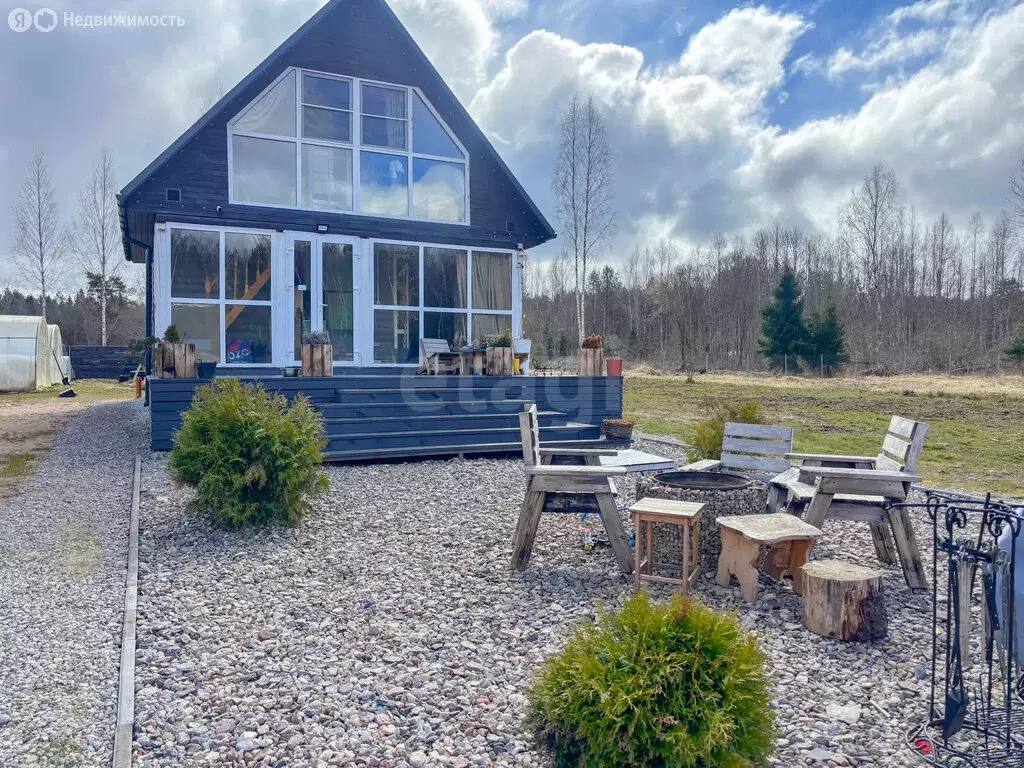 Дом в Псковский район, Карамышевская волость, деревня Кебь (56.1 м) - Фото 1