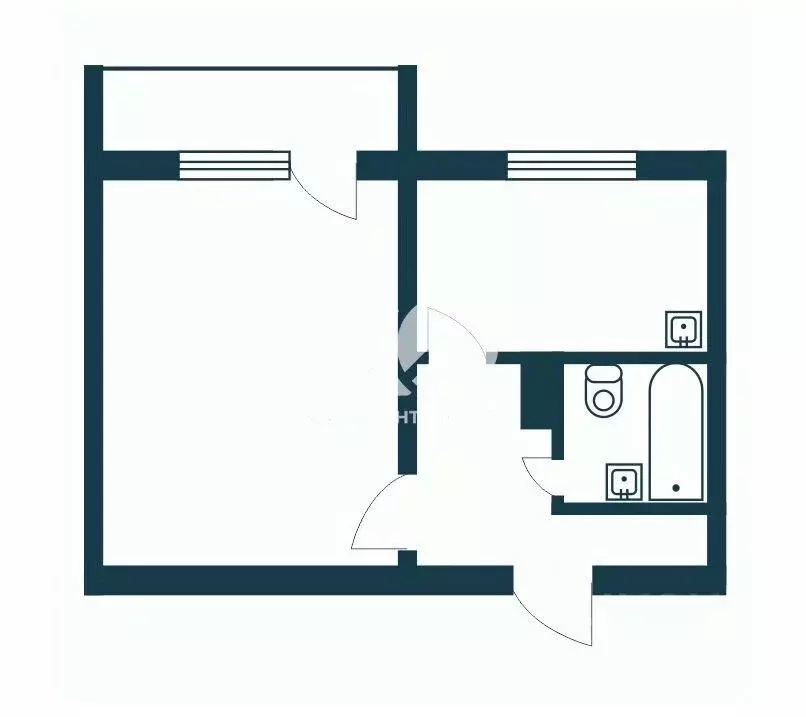 1-к кв. Новосибирская область, Бердск ул. Островского, 77 (37.0 м) - Фото 2