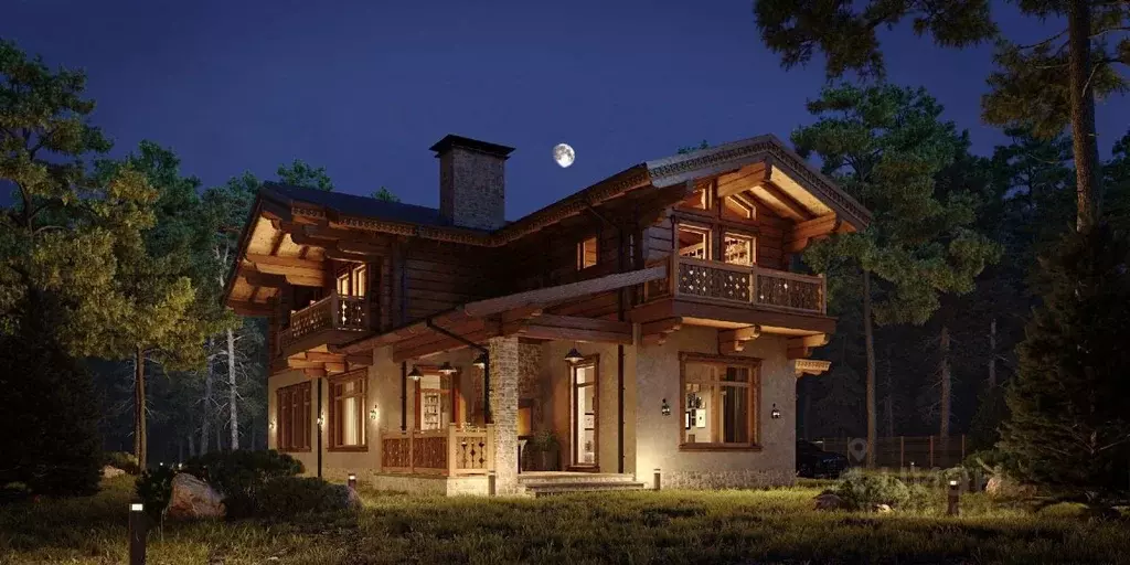 Коттедж в Ленинградская область, Всеволожский район, Бугровское ... - Фото 2