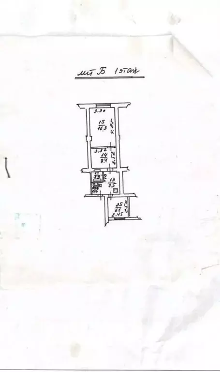 3-к кв. Ростовская область, Ростов-на-Дону ул. Мечникова, 120А (43.0 ... - Фото 0