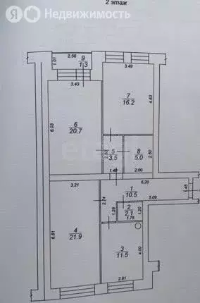 3-комнатная квартира: Тверь, улица Ефимова, 15 (93 м) - Фото 0