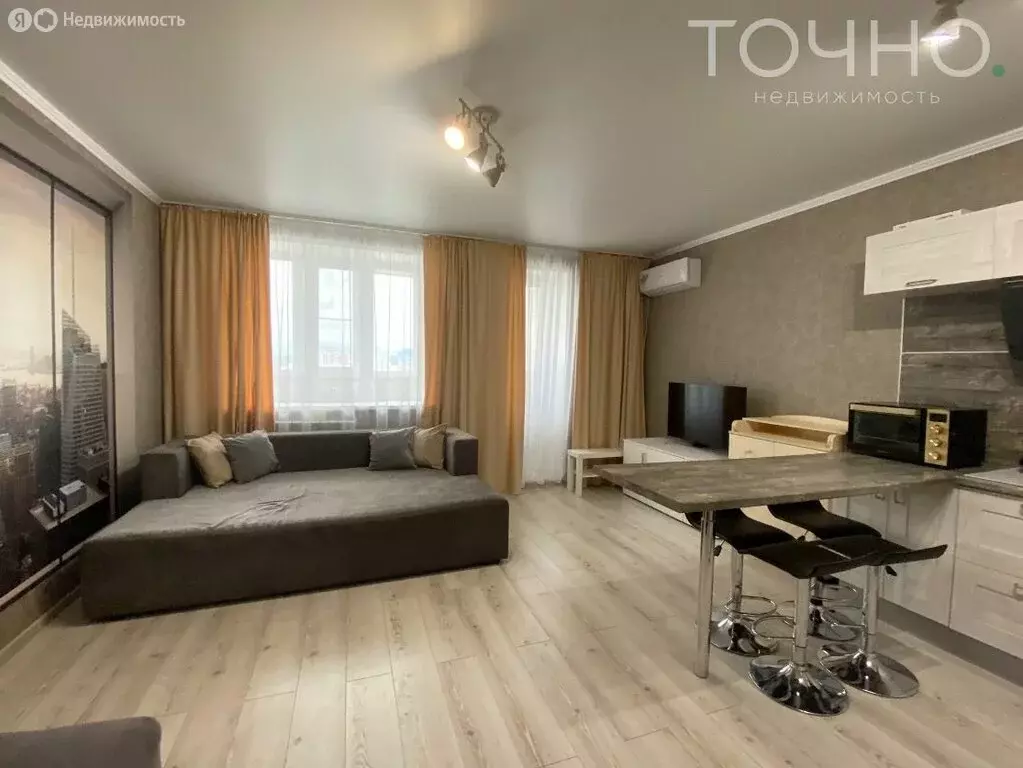 Квартира-студия: Засечное, Радужная улица, 14 (40.5 м) - Фото 1