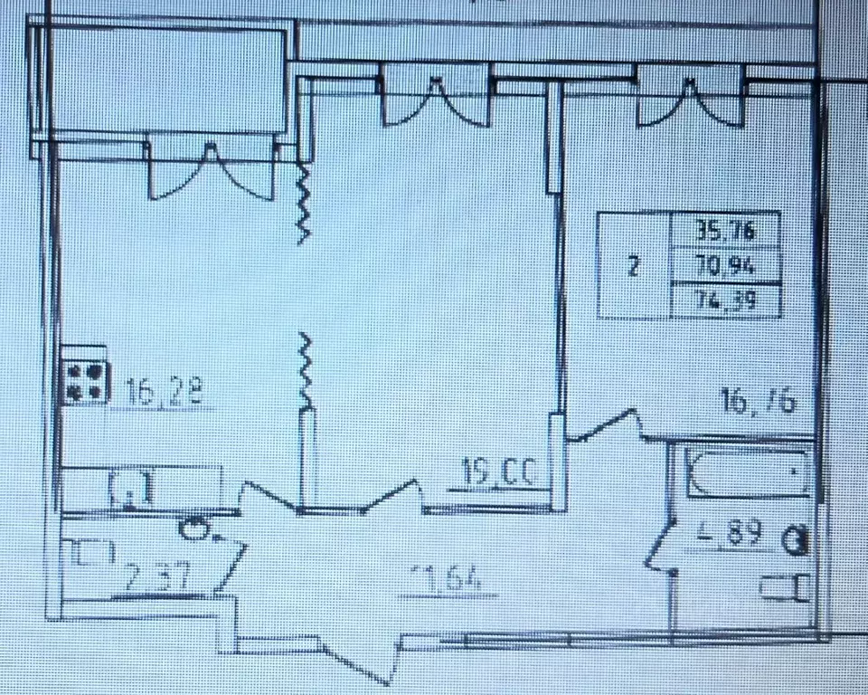 2-к кв. Санкт-Петербург бул. Головнина, 3к1 (71.0 м) - Фото 0