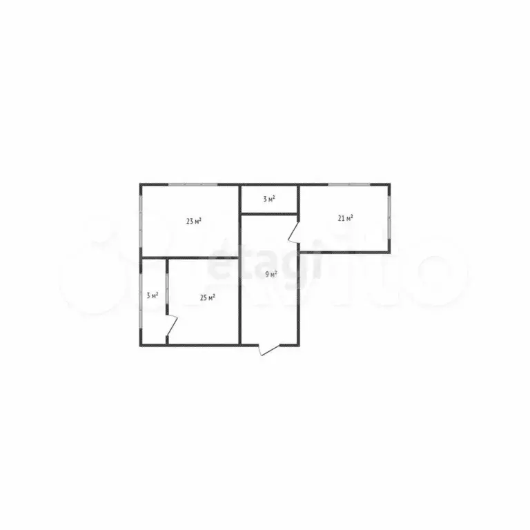 2-к. квартира, 85 м, 4/10 эт. - Фото 0