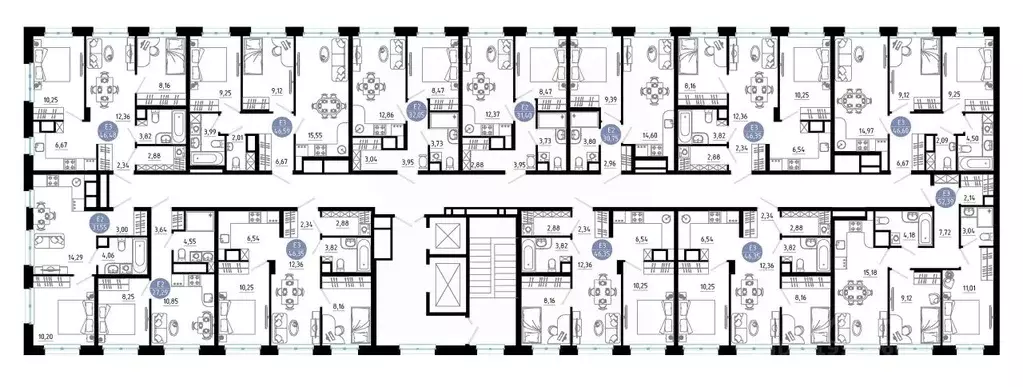 1-к кв. Рязанская область, Рязань 9-10-й кв-л,  (31.55 м) - Фото 1