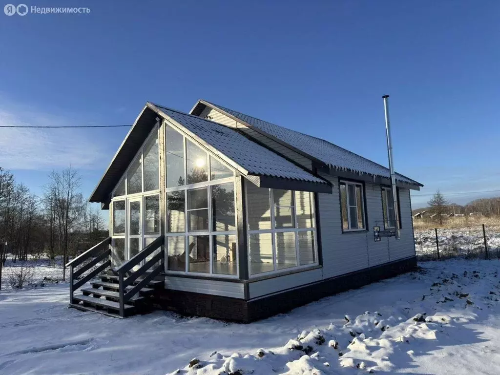 Дом в Заокский район, сельское поселение Демидовское, село Домнино, ... - Фото 1