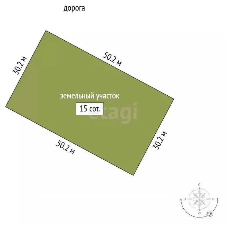 Участок в Мордовия, Саранск городской округ, Николаевка рп ул. ... - Фото 2