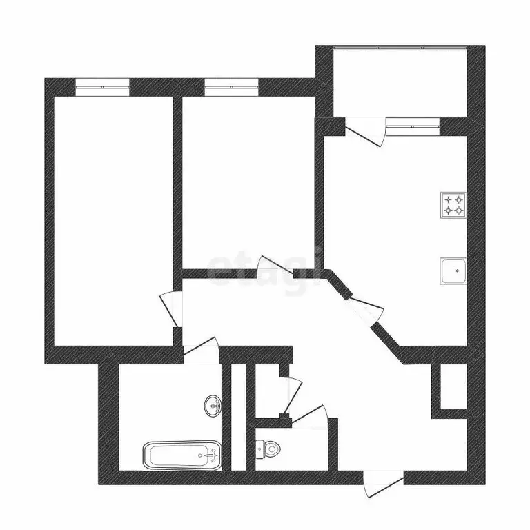 2-комнатная квартира: Тюмень, Широтная улица, 29к2 (85.2 м) - Фото 1
