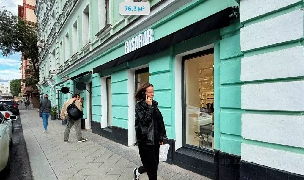 Помещение свободного назначения в Москва Богословский пер., 16/6С1 (76 ... - Фото 0