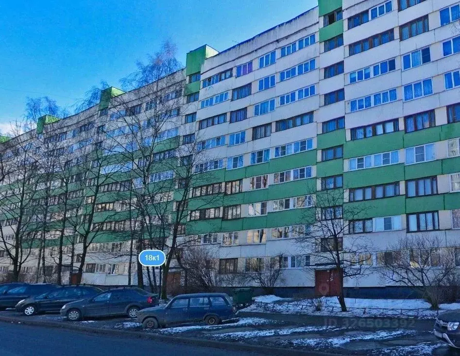 3-к кв. Санкт-Петербург ул. Стойкости, 18К1 (60.0 м) - Фото 1