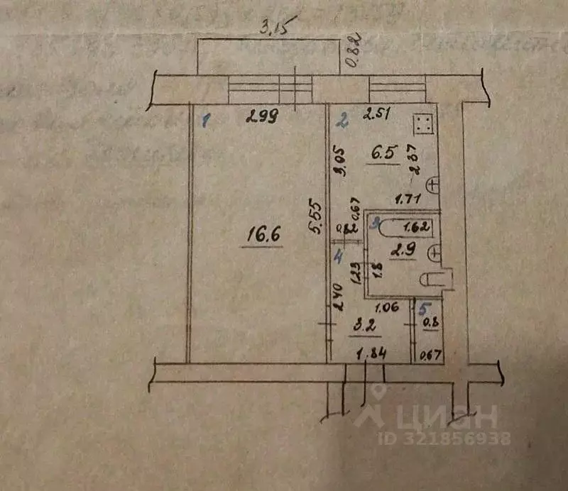 1-к кв. Самарская область, Волжский район, Петра Дубрава городское ... - Фото 2