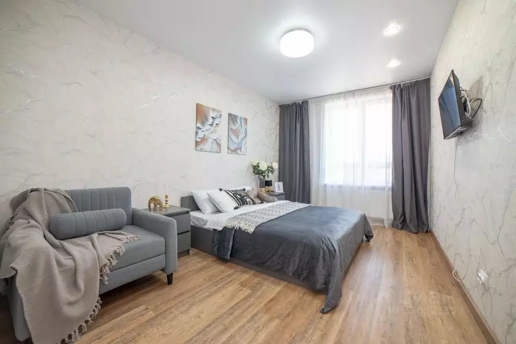 1-к кв. Свердловская область, Екатеринбург ул. 8 Марта, 204/2 (36.0 м) - Фото 2